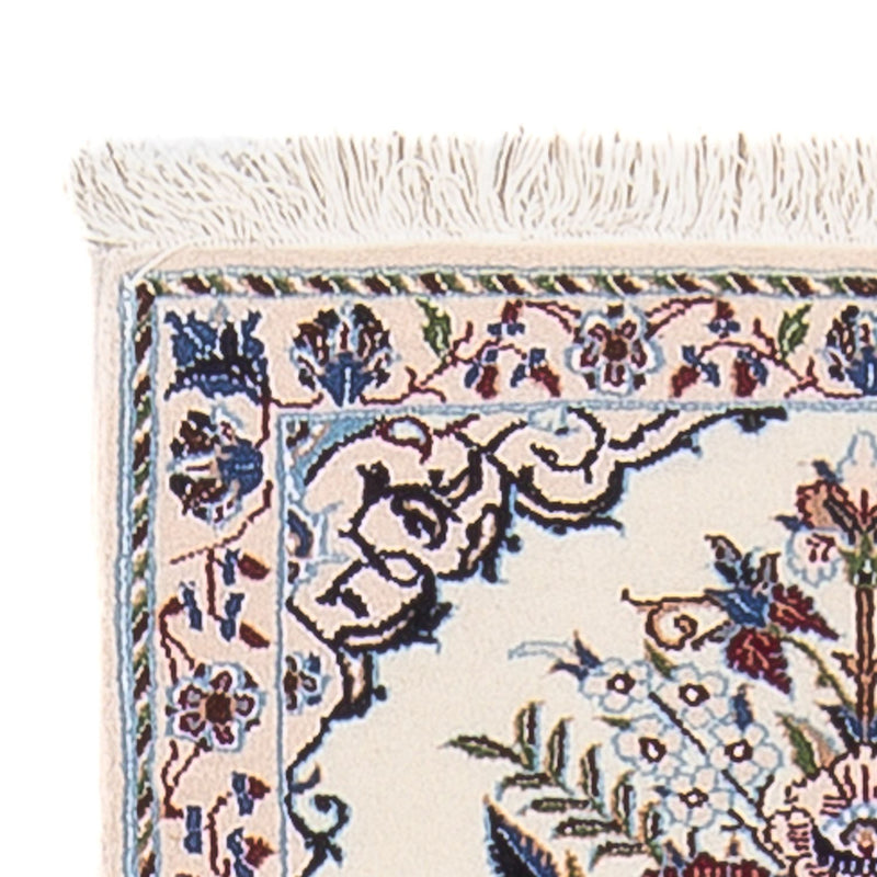 Løber Persisk tæppe - Nain - Premium - 196 x 52 cm - creme