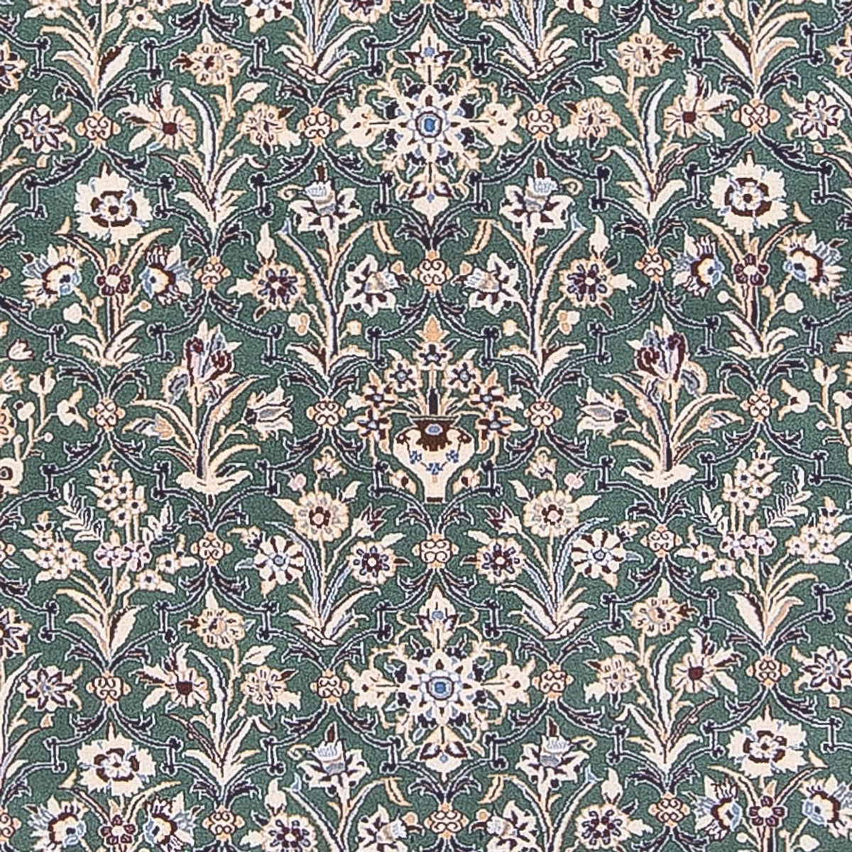 Persisk tæppe - Nain - Premium - 205 x 130 cm - mintgrøn