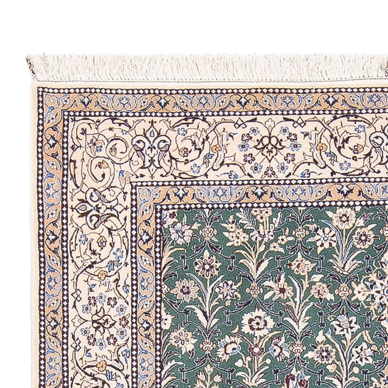 Persisk tæppe - Nain - Premium - 205 x 130 cm - mintgrøn