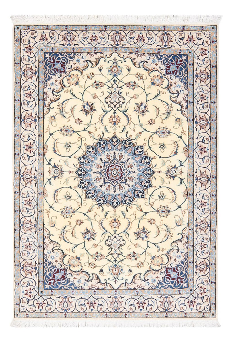 Persisk tæppe - Nain - Premium - 150 x 104 cm - creme