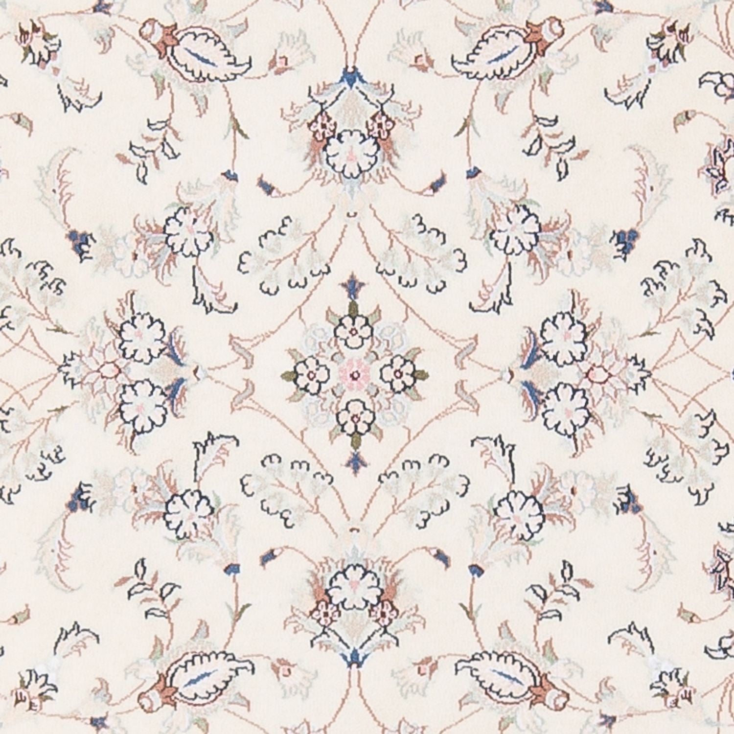 Persisk tæppe - Nain - Premium - 164 x 110 cm - creme