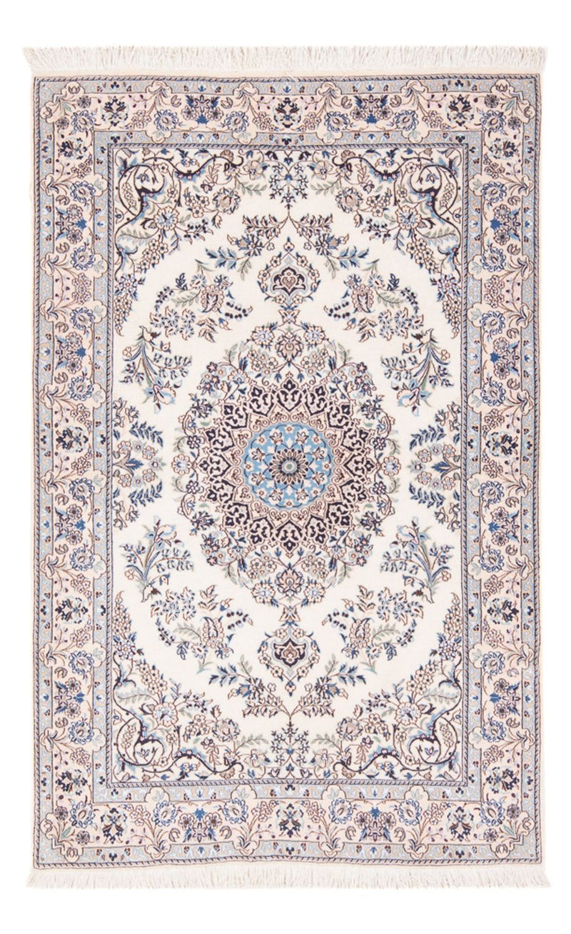 Persisk tæppe - Nain - Premium - 146 x 100 cm - creme