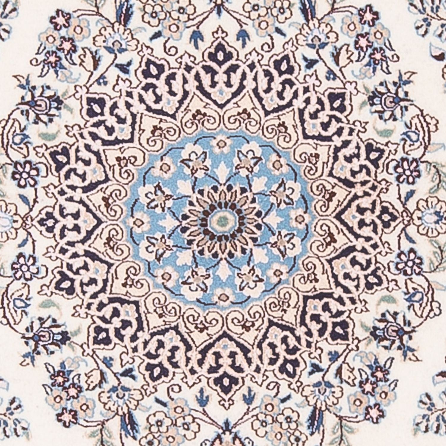 Persisk tæppe - Nain - Premium - 146 x 100 cm - creme