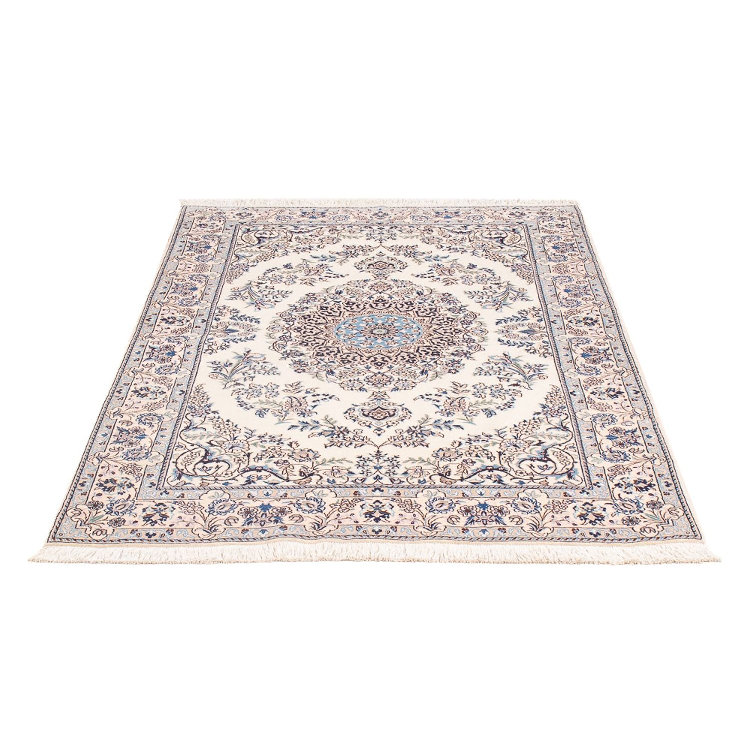 Persisk tæppe - Nain - Premium - 146 x 100 cm - creme