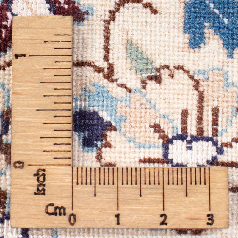 Persisk tæppe - Nain - Premium - 146 x 100 cm - creme