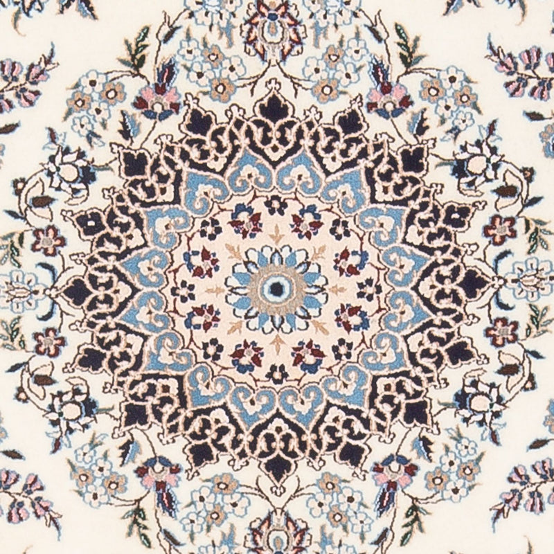 Persisk tæppe - Nain - Premium - 132 x 98 cm - creme