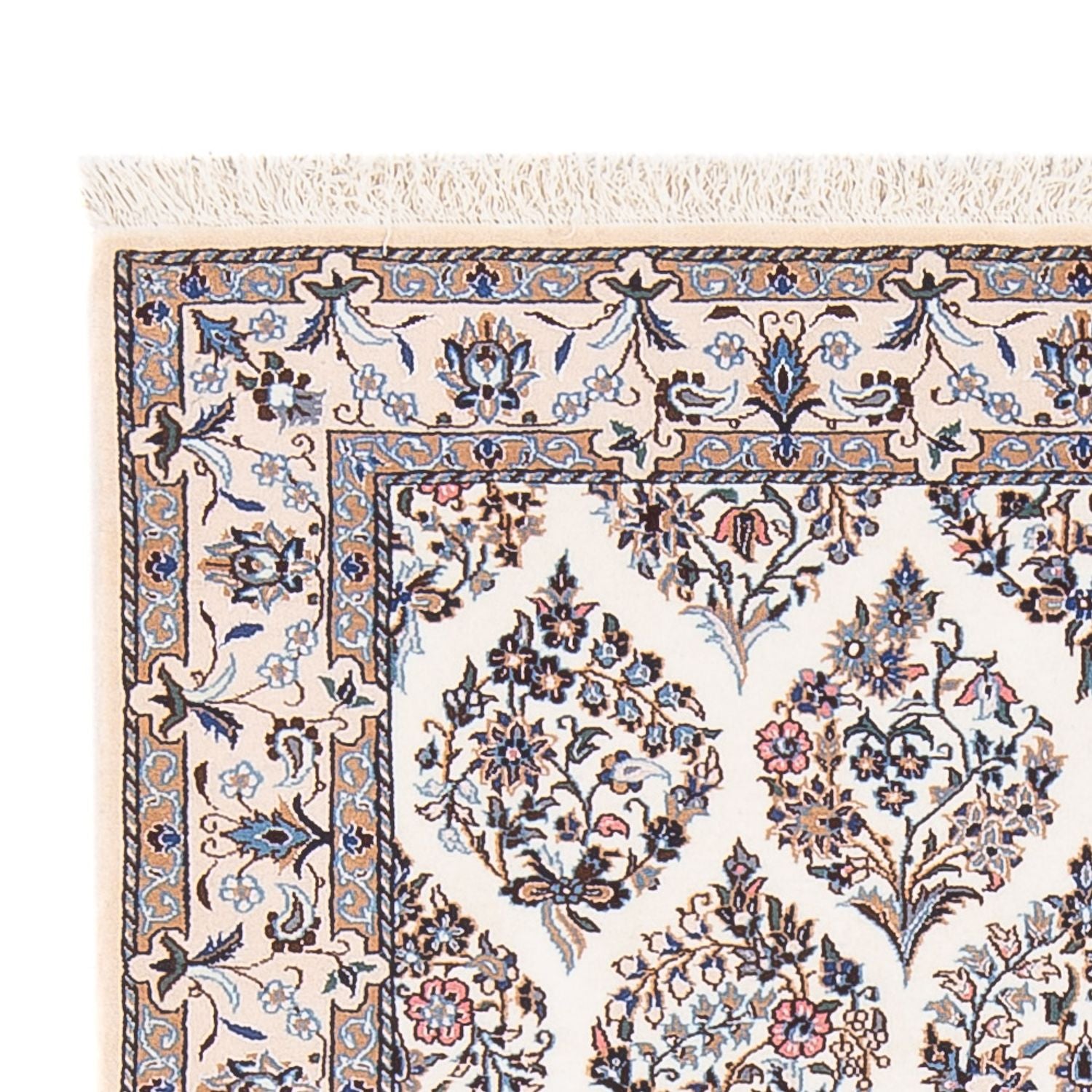 Persisk tæppe - Nain - Premium - 148 x 100 cm - creme