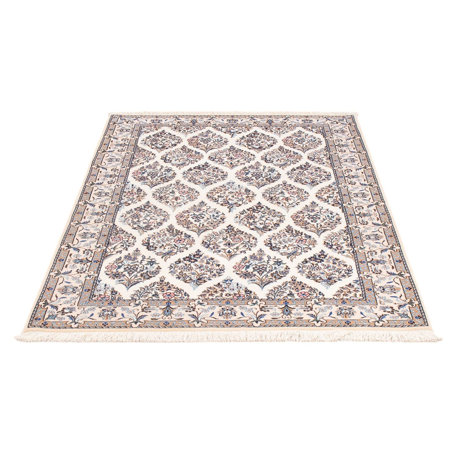 Persisk tæppe - Nain - Premium - 148 x 100 cm - creme