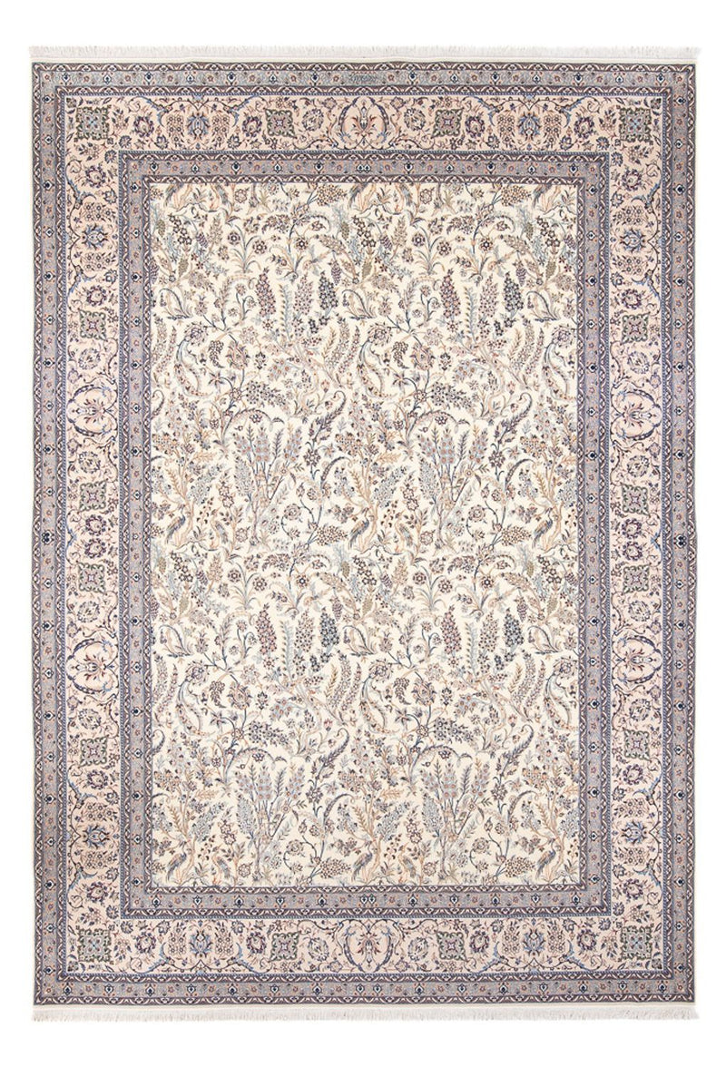 Persisk tæppe - Nain - Premium - 362 x 255 cm - creme