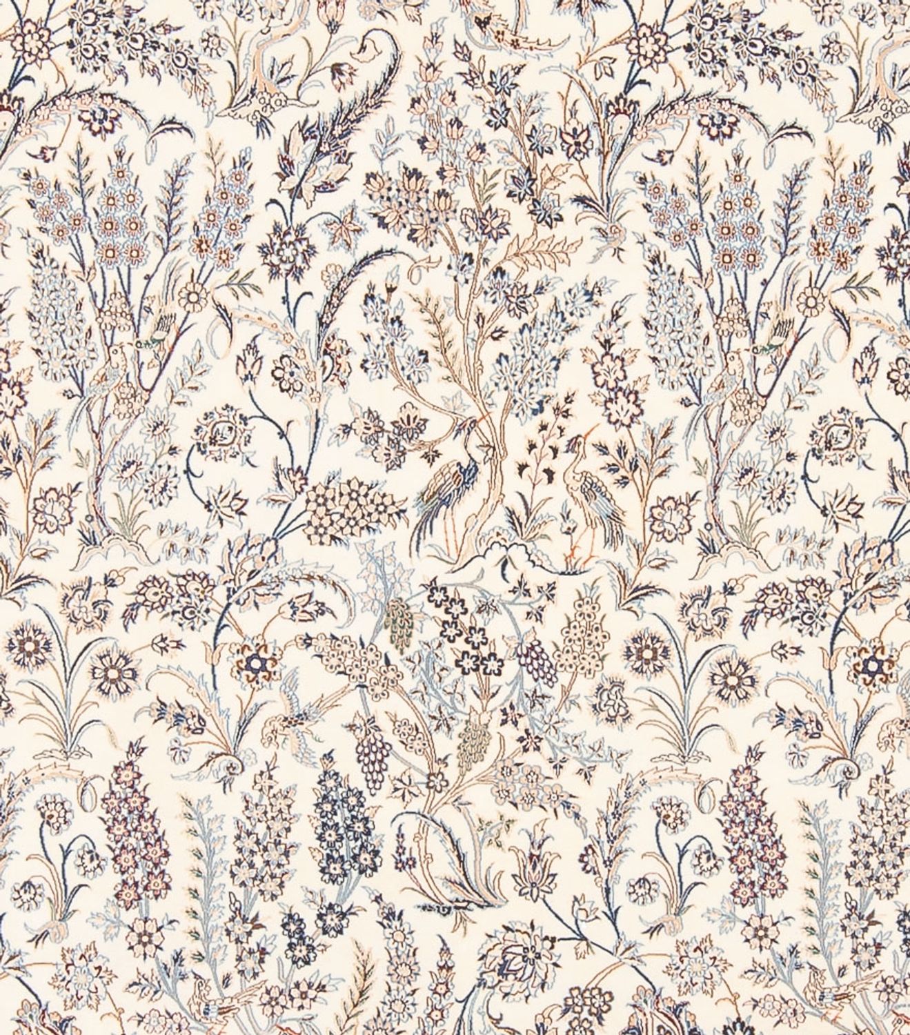 Persisk tæppe - Nain - Premium - 362 x 255 cm - creme