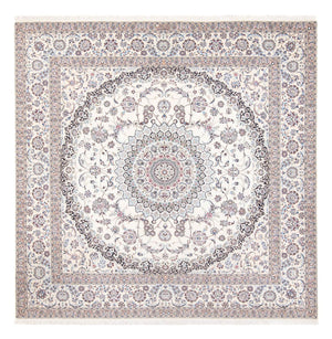 Persisk tæppe - Nain - Premium - 260 x 257 cm - creme