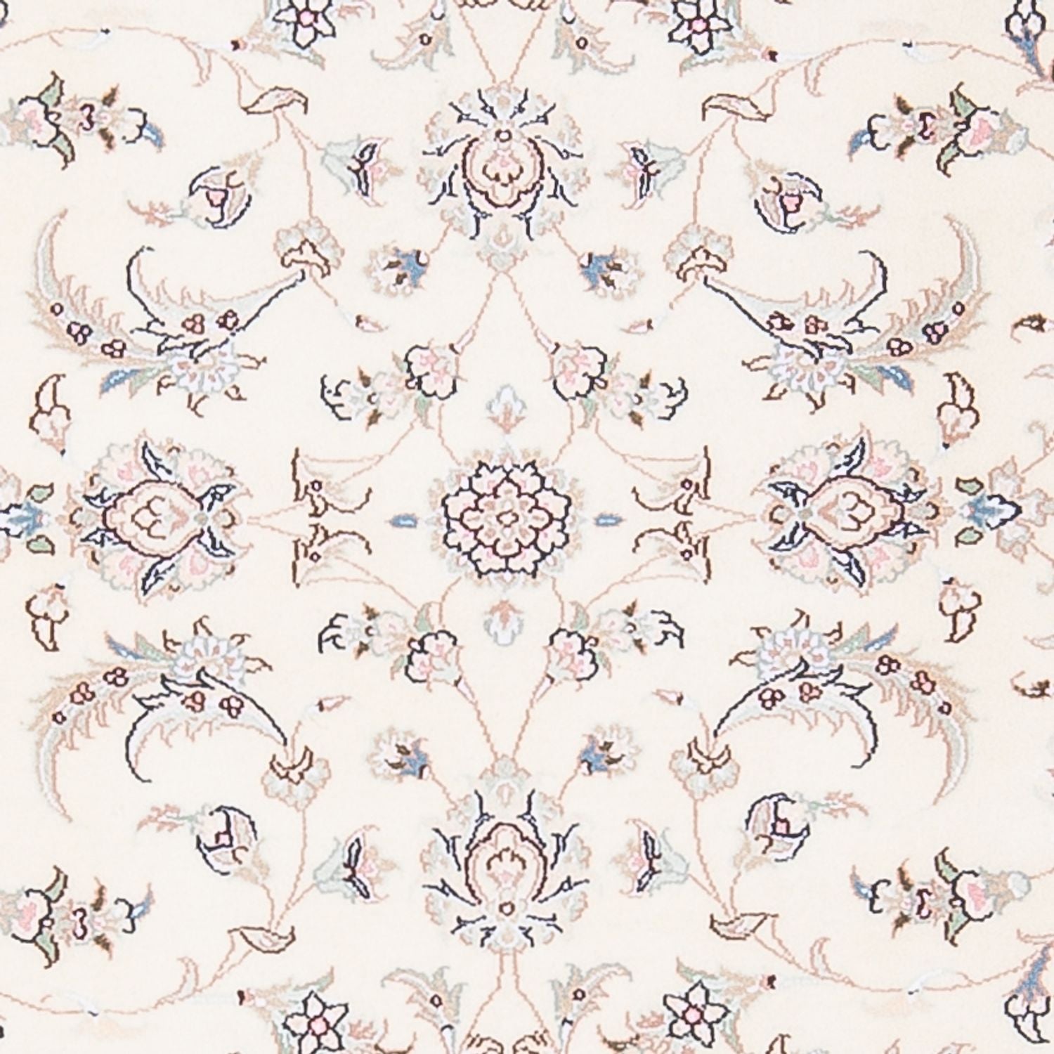 Persisk tæppe - Nain - Premium - 152 x 102 cm - creme
