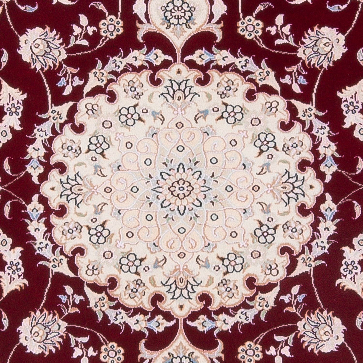 Persisk tæppe - Nain - Premium - 166 x 109 cm - rød
