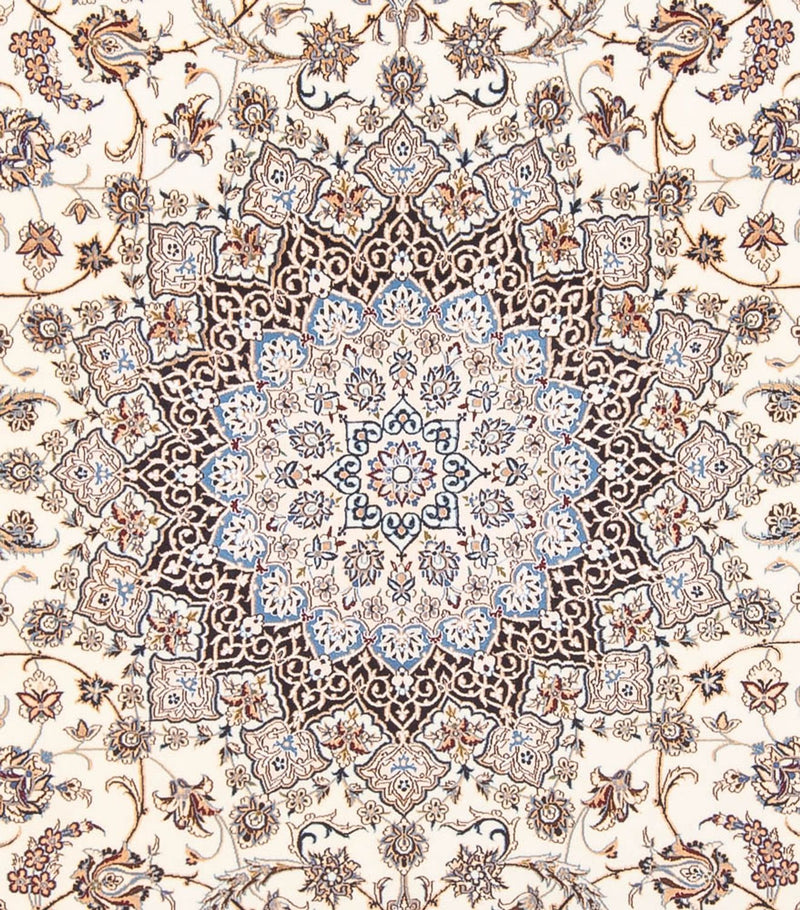 Persisk tæppe - Nain - Premium - 373 x 262 cm - creme