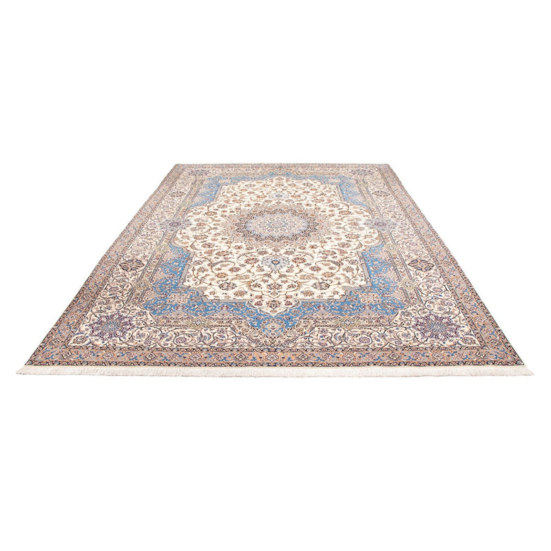 Persisk tæppe - Nain - Premium - 373 x 262 cm - creme