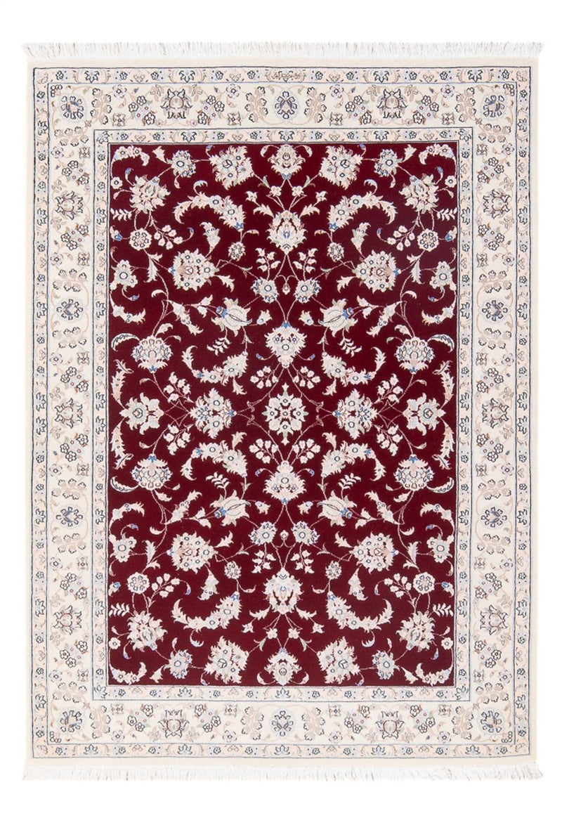 Persisk tæppe - Nain - Premium - 154 x 110 cm - rød
