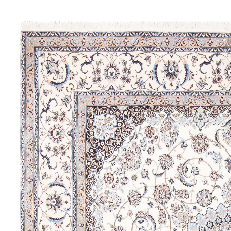 Persisk tæppe - Nain - Premium - 261 x 247 cm - creme