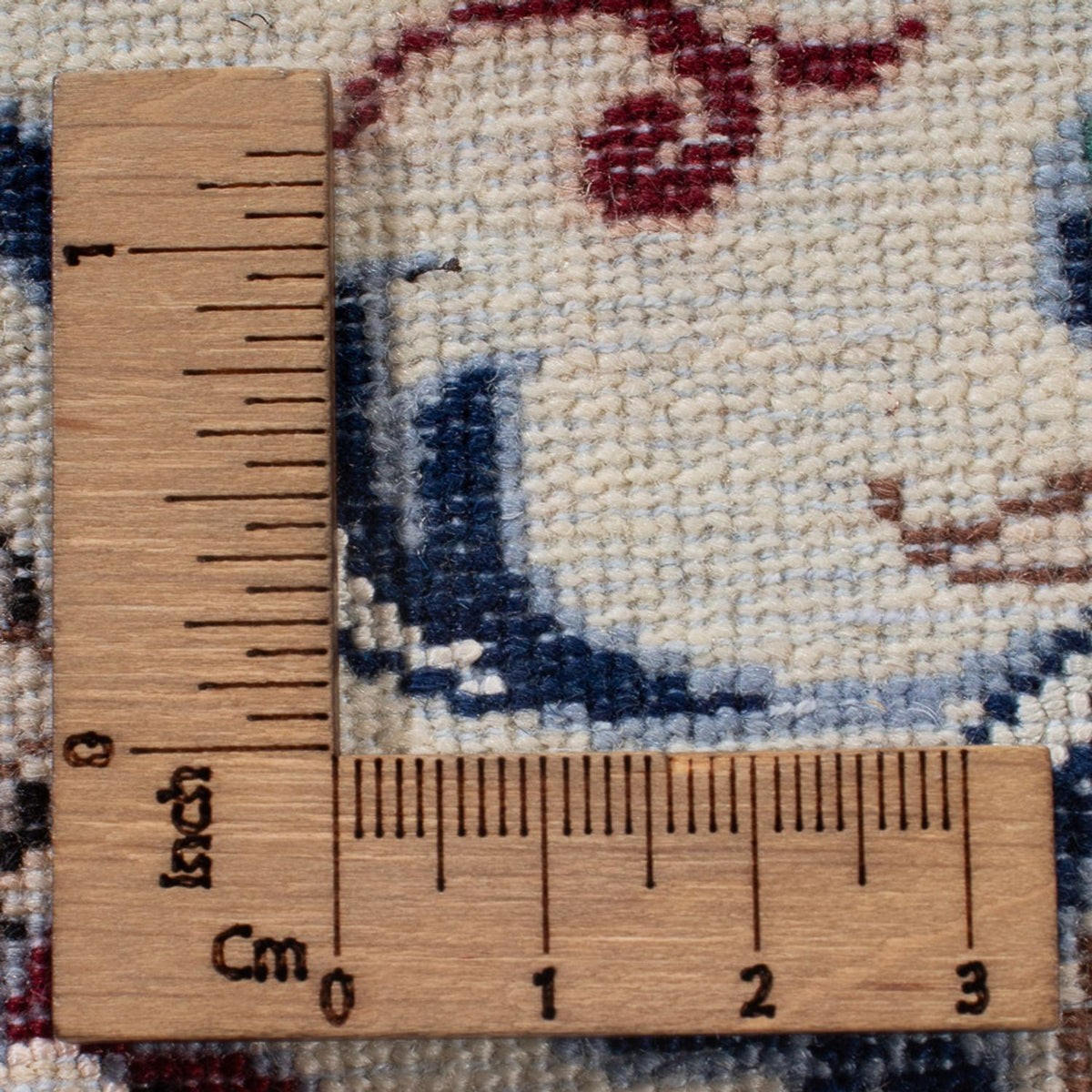 Persisk tæppe - Nain - Premium - 298 x 195 cm - mørkeblå