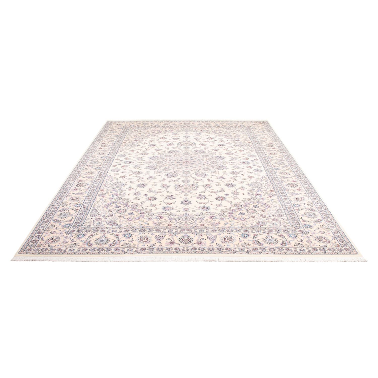 Persisk tæppe - Nain - Premium - 302 x 200 cm - creme