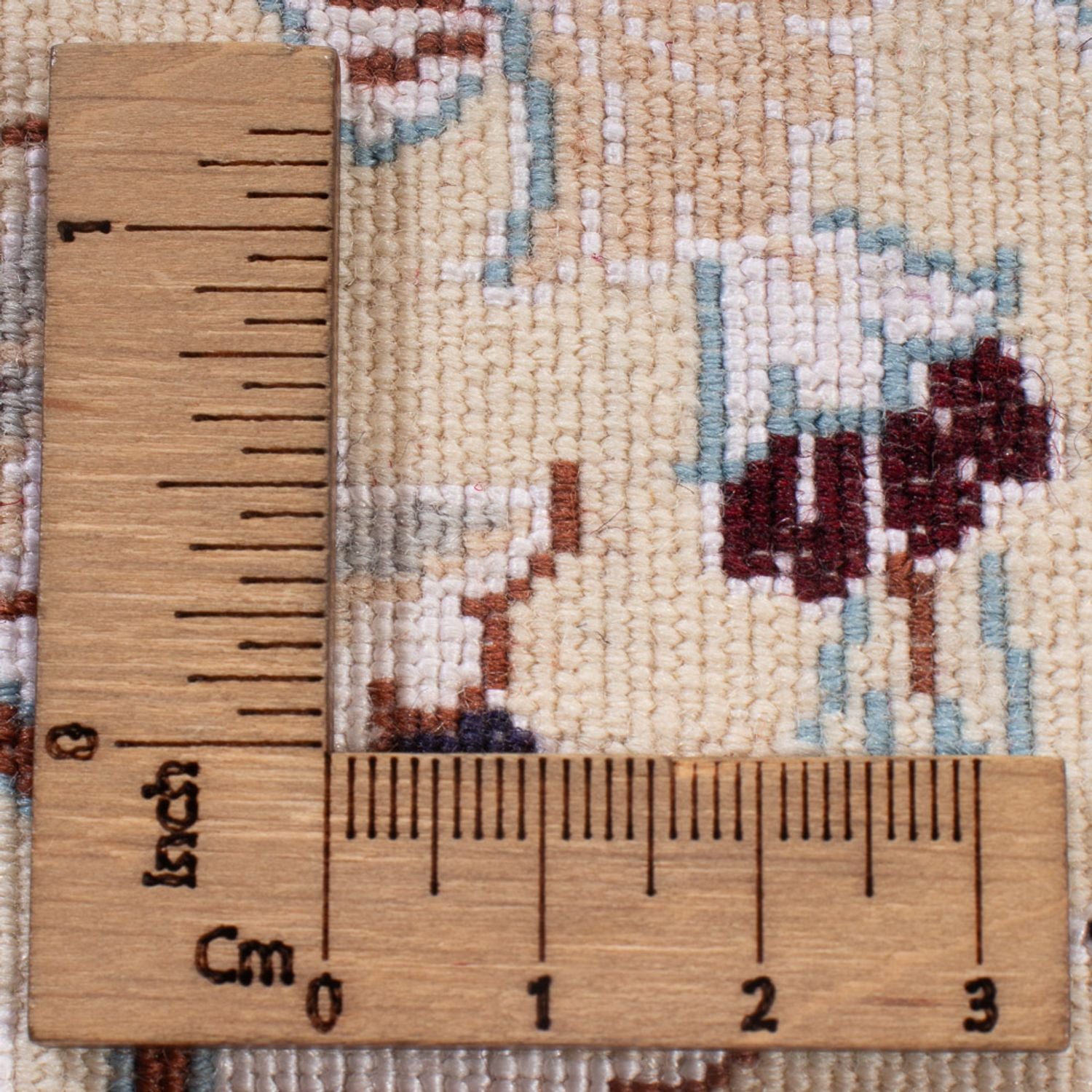 Persisk tæppe - Nain - Premium - 240 x 155 cm - creme
