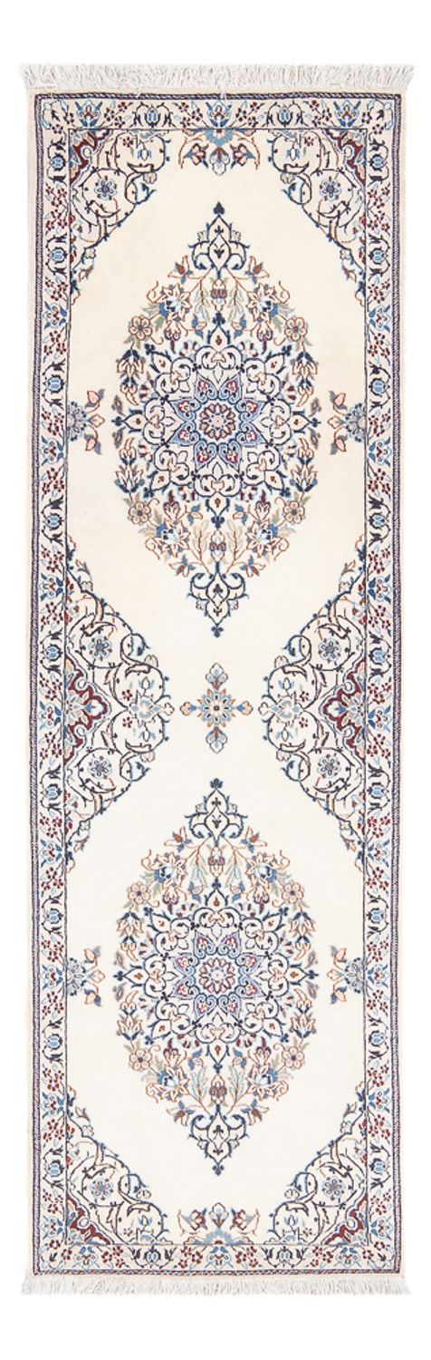 Løber Persisk tæppe - Nain - Premium - 153 x 49 cm - creme