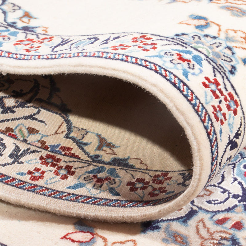 Løber Persisk tæppe - Nain - Premium - 153 x 49 cm - creme