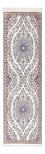 Løber Persisk tæppe - Nain - Premium - 147 x 48 cm - creme