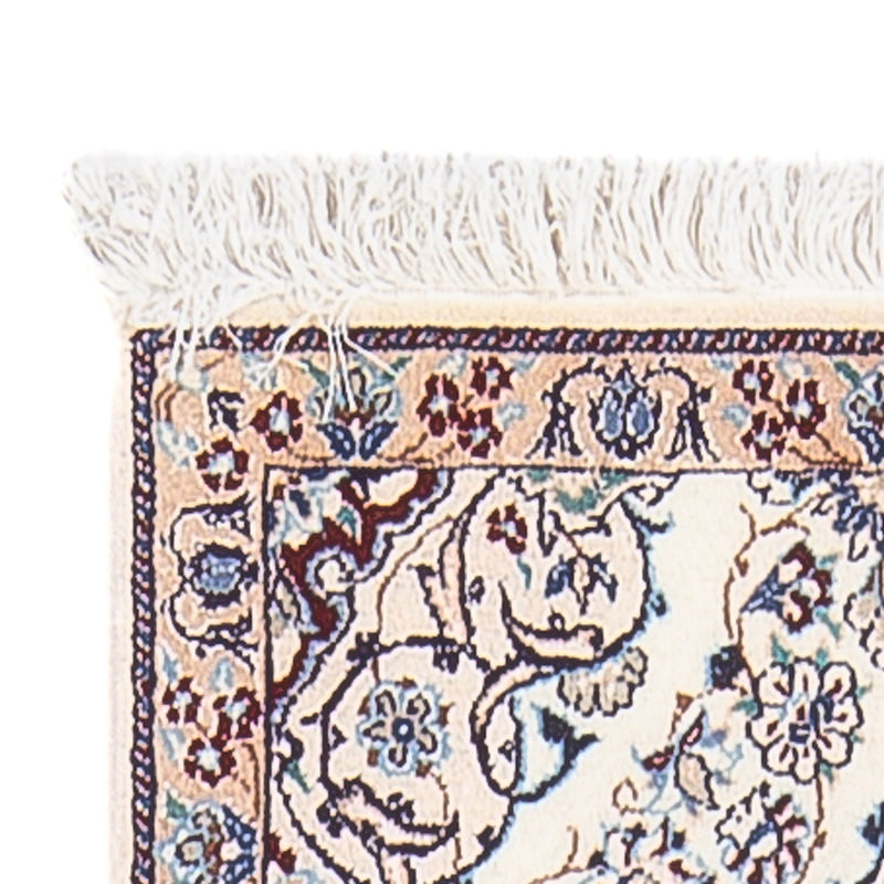 Løber Persisk tæppe - Nain - Premium - 147 x 48 cm - creme