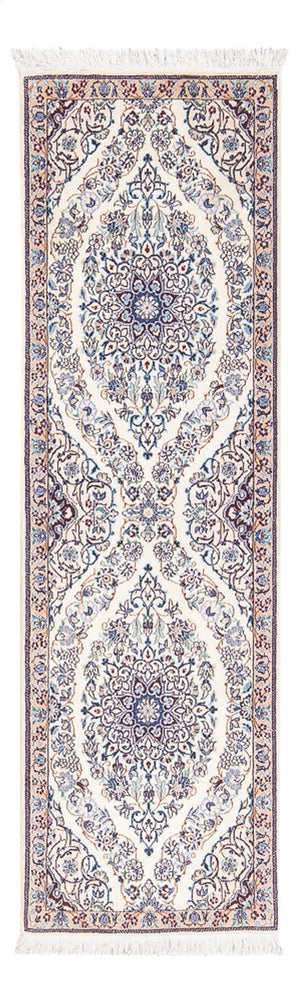 Løber Persisk tæppe - Nain - Premium - 150 x 50 cm - creme