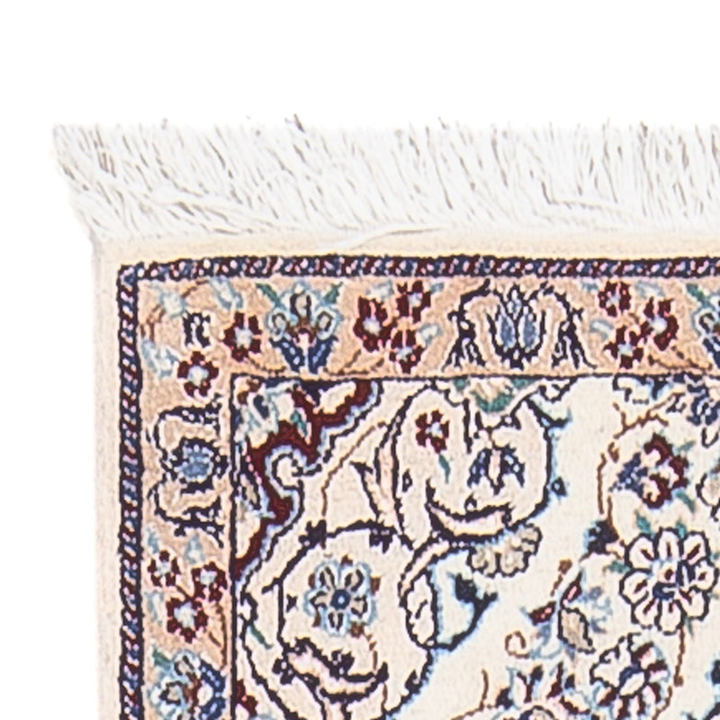 Løber Persisk tæppe - Nain - Premium - 150 x 50 cm - creme