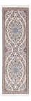 Løber Persisk tæppe - Nain - Premium - 150 x 48 cm - mørk beige