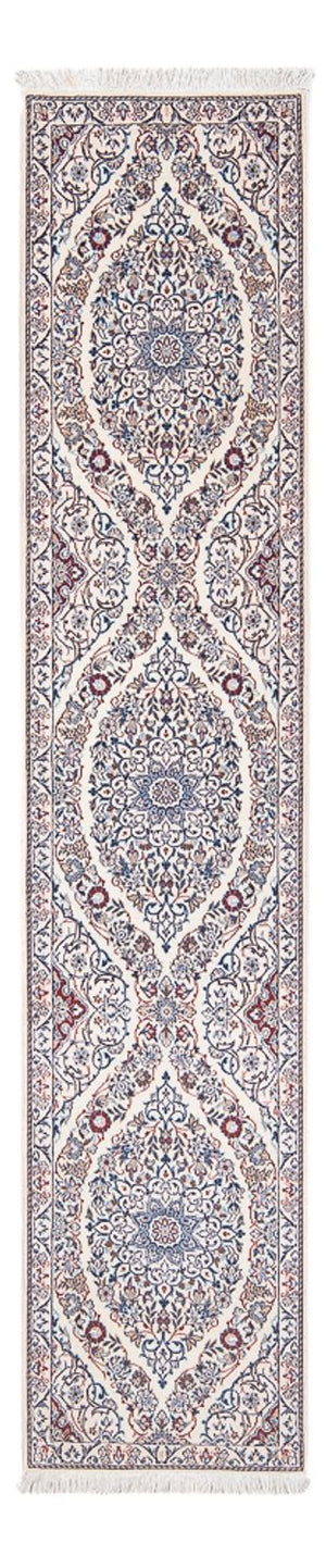 Løber Persisk tæppe - Nain - Premium - 209 x 49 cm - mørk beige