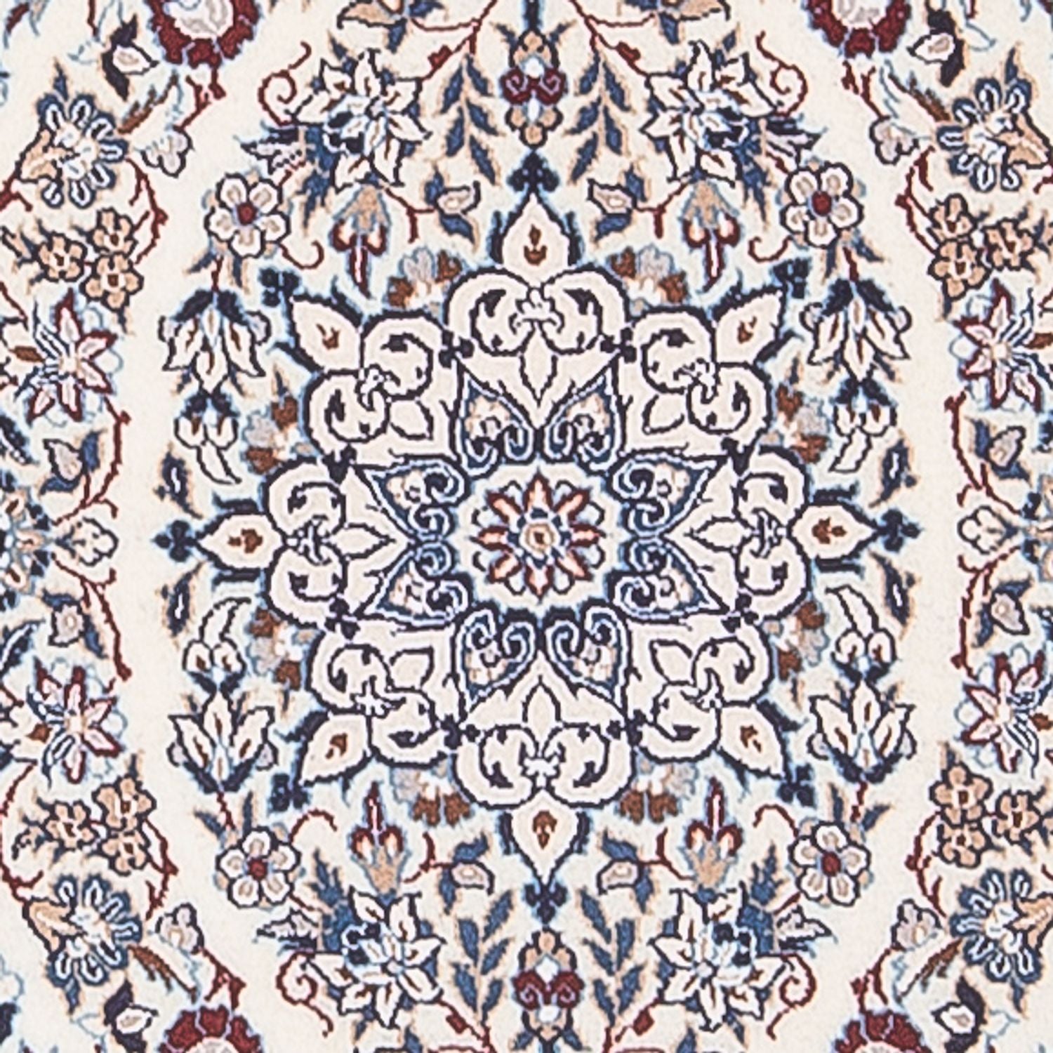 Løber Persisk tæppe - Nain - Premium - 209 x 49 cm - mørk beige