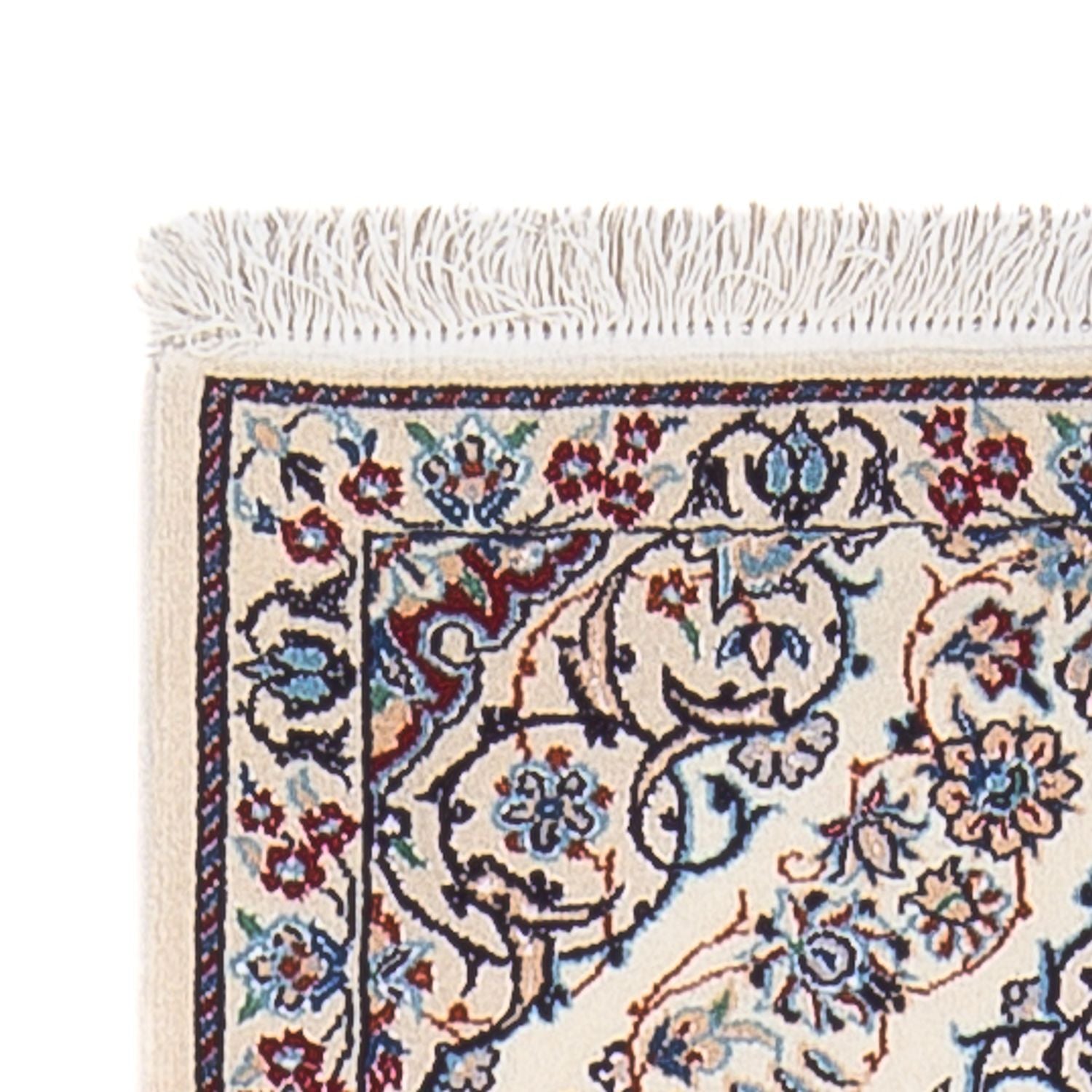 Løber Persisk tæppe - Nain - Premium - 220 x 57 cm - mørk beige