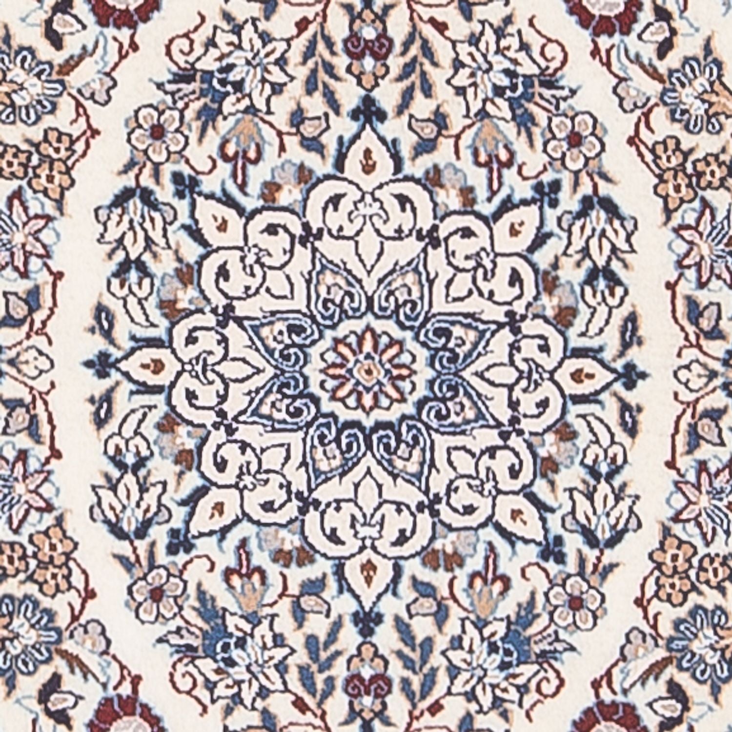 Løber Persisk tæppe - Nain - Premium - 208 x 49 cm - mørk beige