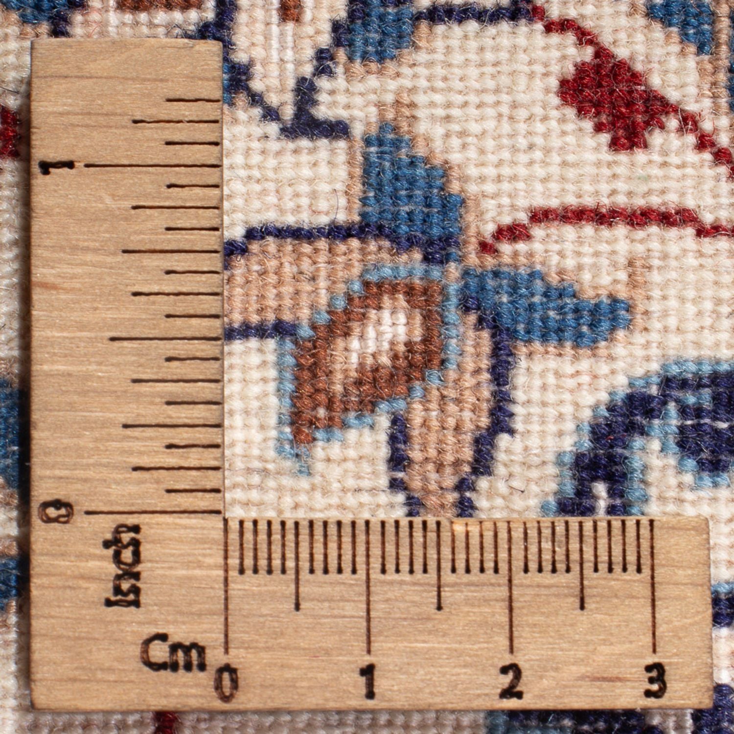 Løber Persisk tæppe - Nain - Premium - 208 x 49 cm - mørk beige