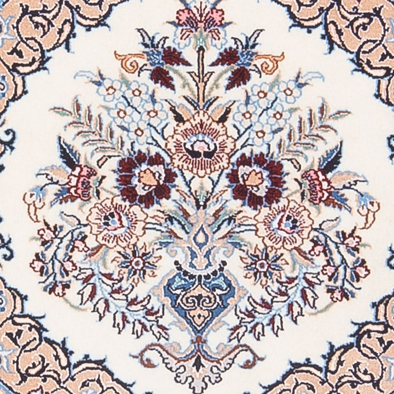 Løber Persisk tæppe - Nain - Premium - 204 x 50 cm - creme