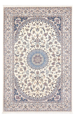 Persisk tæppe - Nain - Premium - 211 x 130 cm - creme
