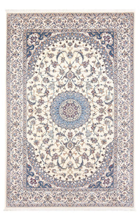 Persisk tæppe - Nain - Premium - 211 x 130 cm - creme