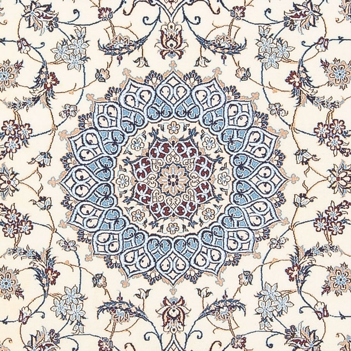 Persisk tæppe - Nain - Premium - 211 x 130 cm - creme