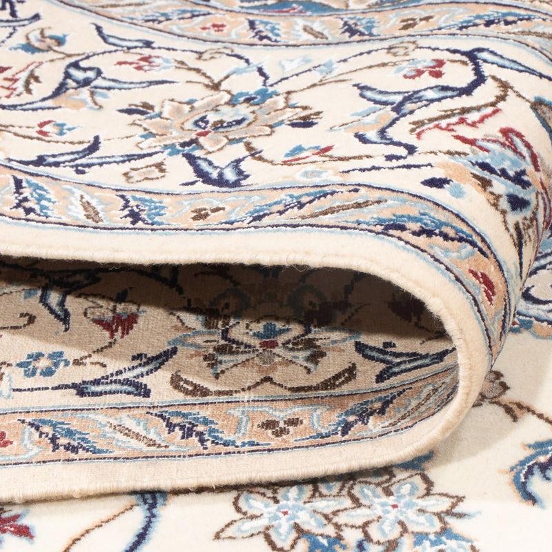 Persisk tæppe - Nain - Premium - 211 x 130 cm - creme