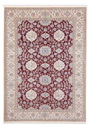 Persisk tæppe - Nain - Premium - 229 x 153 cm - rød