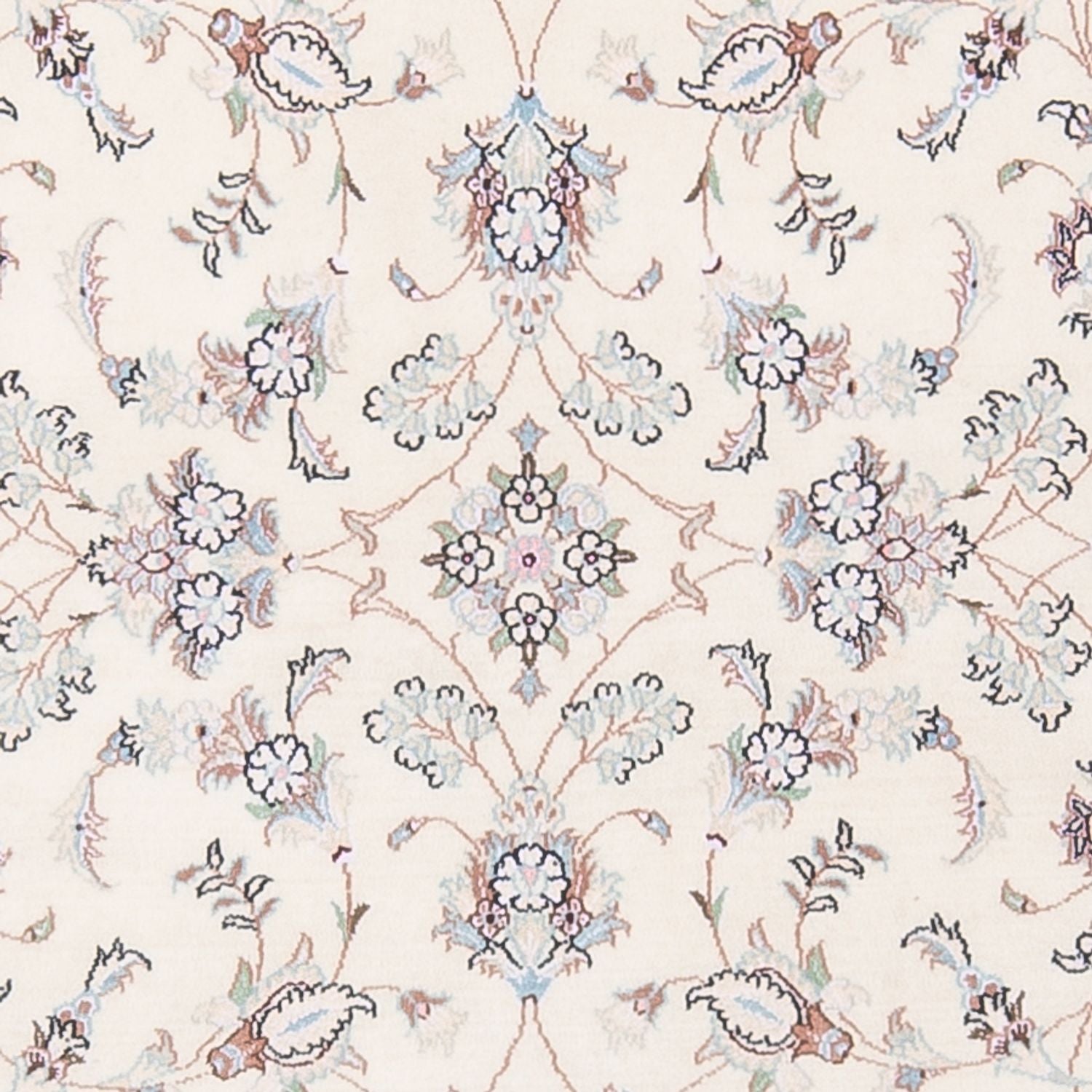 Persisk tæppe - Nain - Premium - 161 x 110 cm - creme