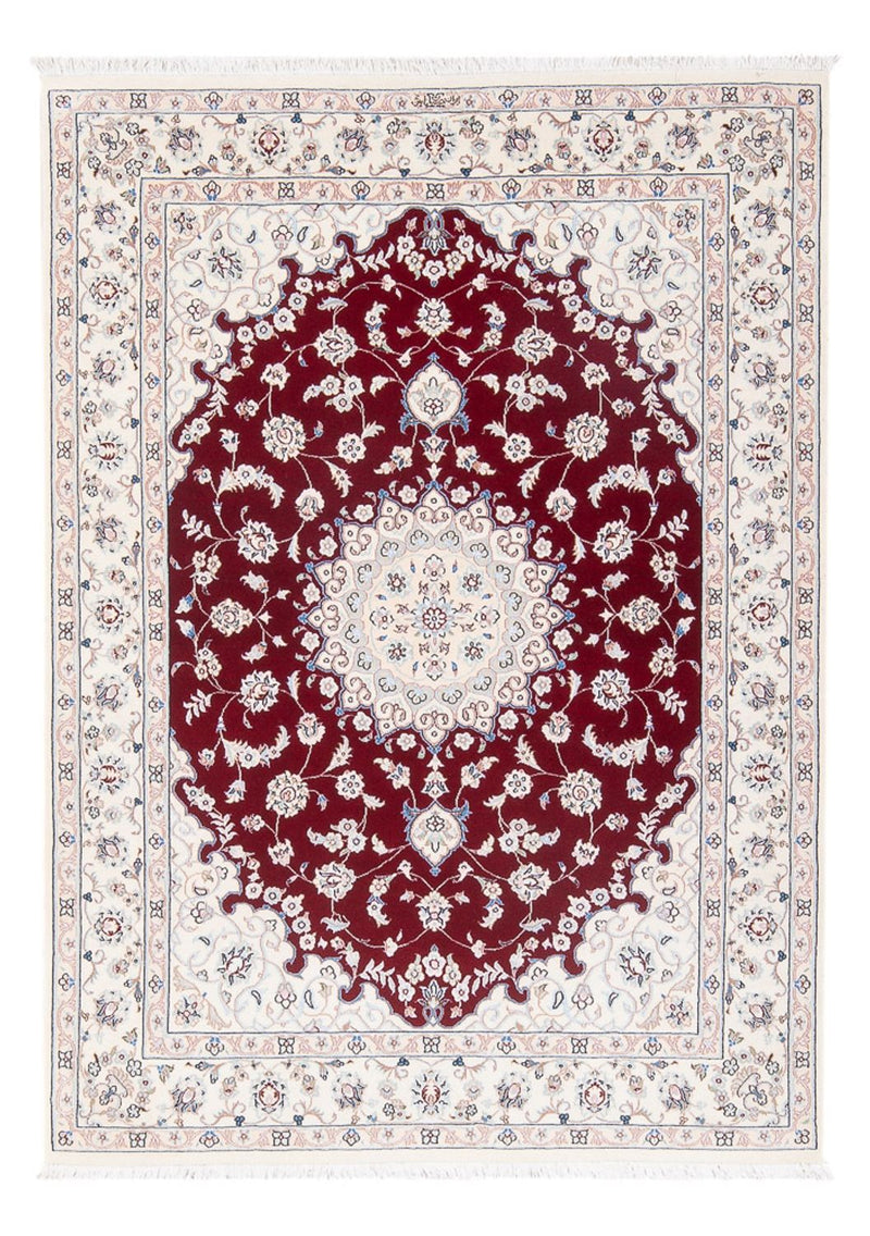 Persisk tæppe - Nain - Premium - 157 x 108 cm - rød