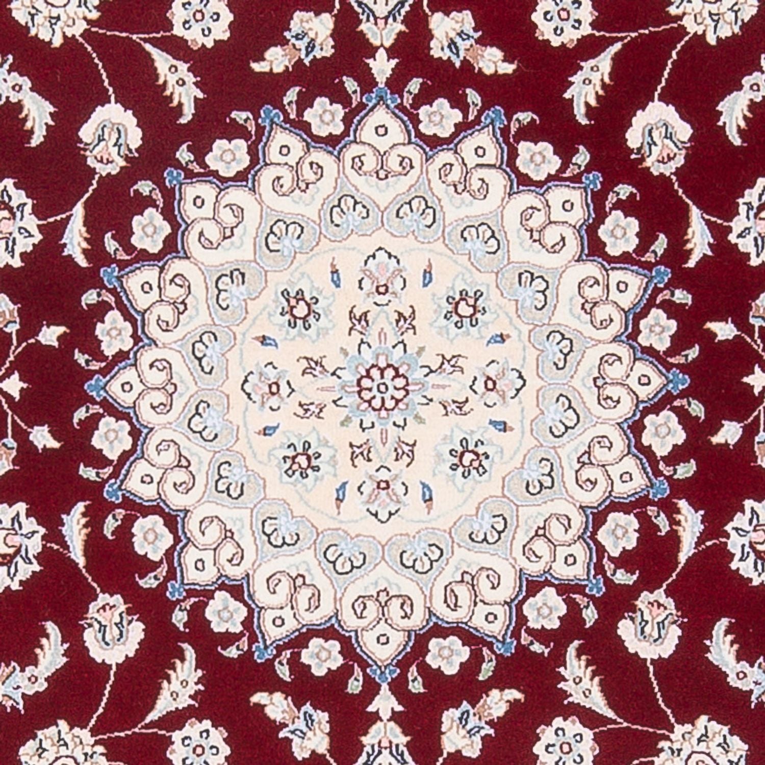 Persisk tæppe - Nain - Premium - 157 x 108 cm - rød