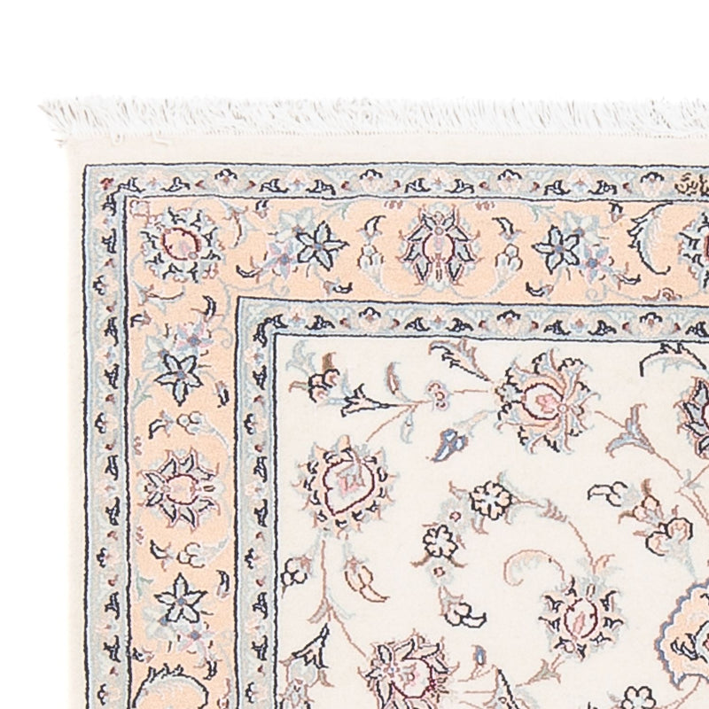 Persisk tæppe - Nain - Premium - 119 x 83 cm - creme