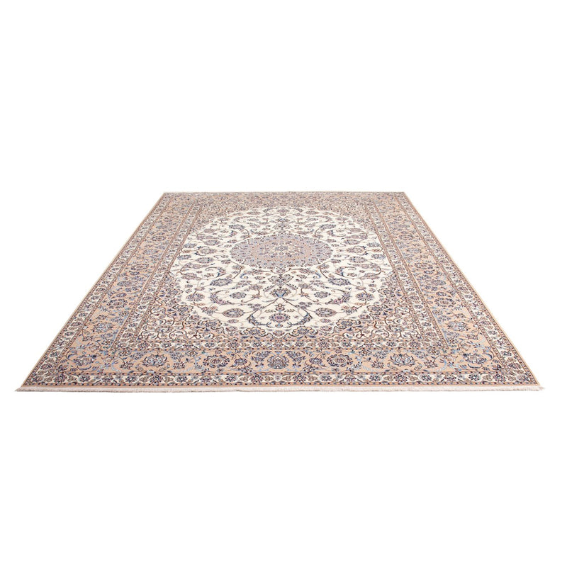 Persisk tæppe - Nain - Premium - 308 x 210 cm - creme