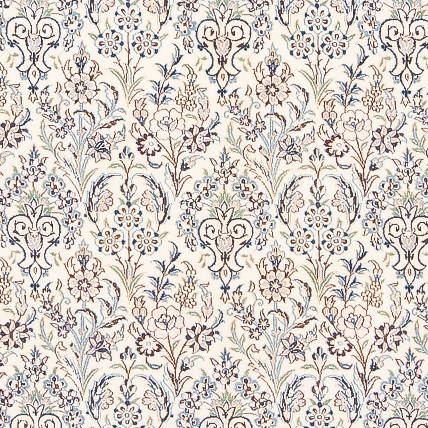 Persisk tæppe - Nain - Premium - 214 x 135 cm - creme
