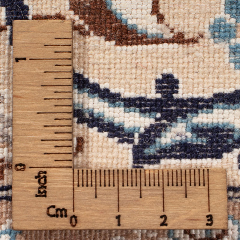 Persisk tæppe - Nain - Premium - 214 x 135 cm - creme