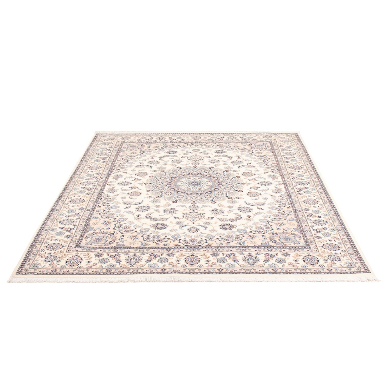 Persisk tæppe - Nain - Premium - 205 x 150 cm - creme